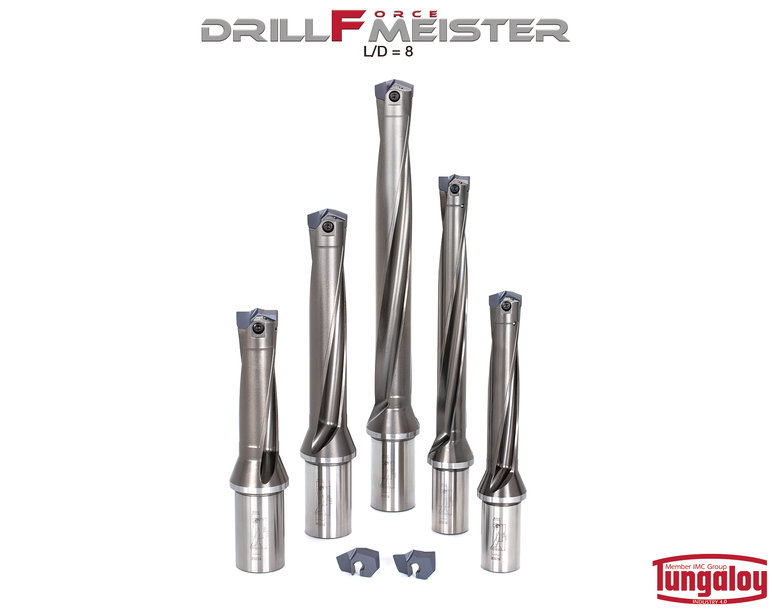 DRILLFORCE-MEISTER OFFERS 8XD DRILL BODIES